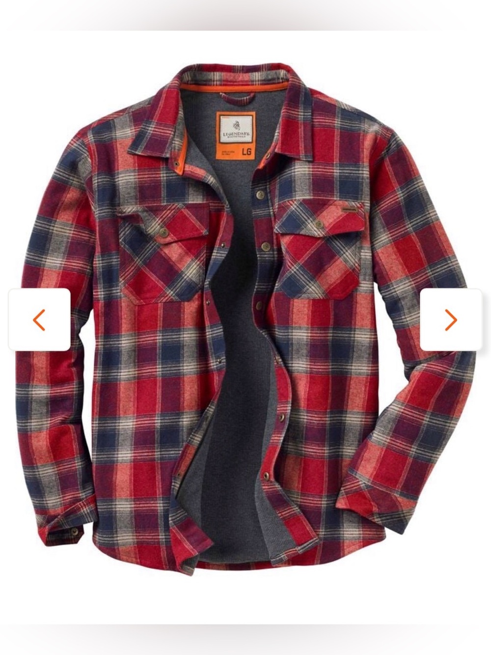 Archer Thermal-Lined Flannel Shirt Jacket